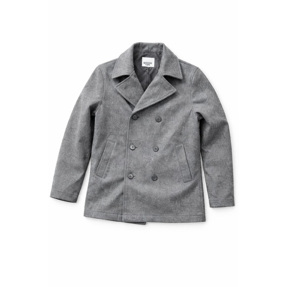 Old Navy Jackets & Blazers - Old Navy Womens Grey Wool Blend Double Breasted Pea Coat Jacket XL NEW
